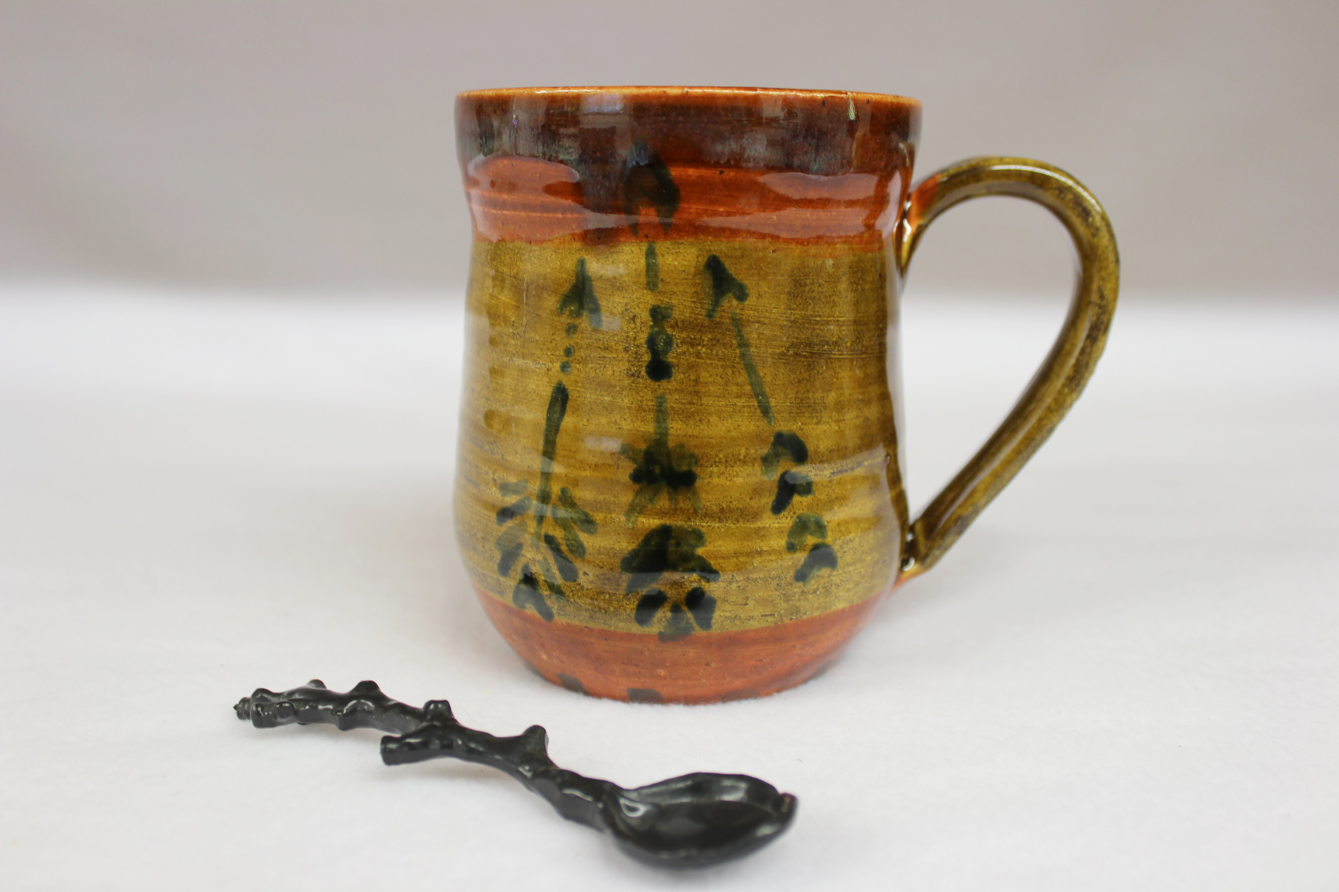 Three Arrow Native Coffee Mug in Rustic Bronze and Copper ...