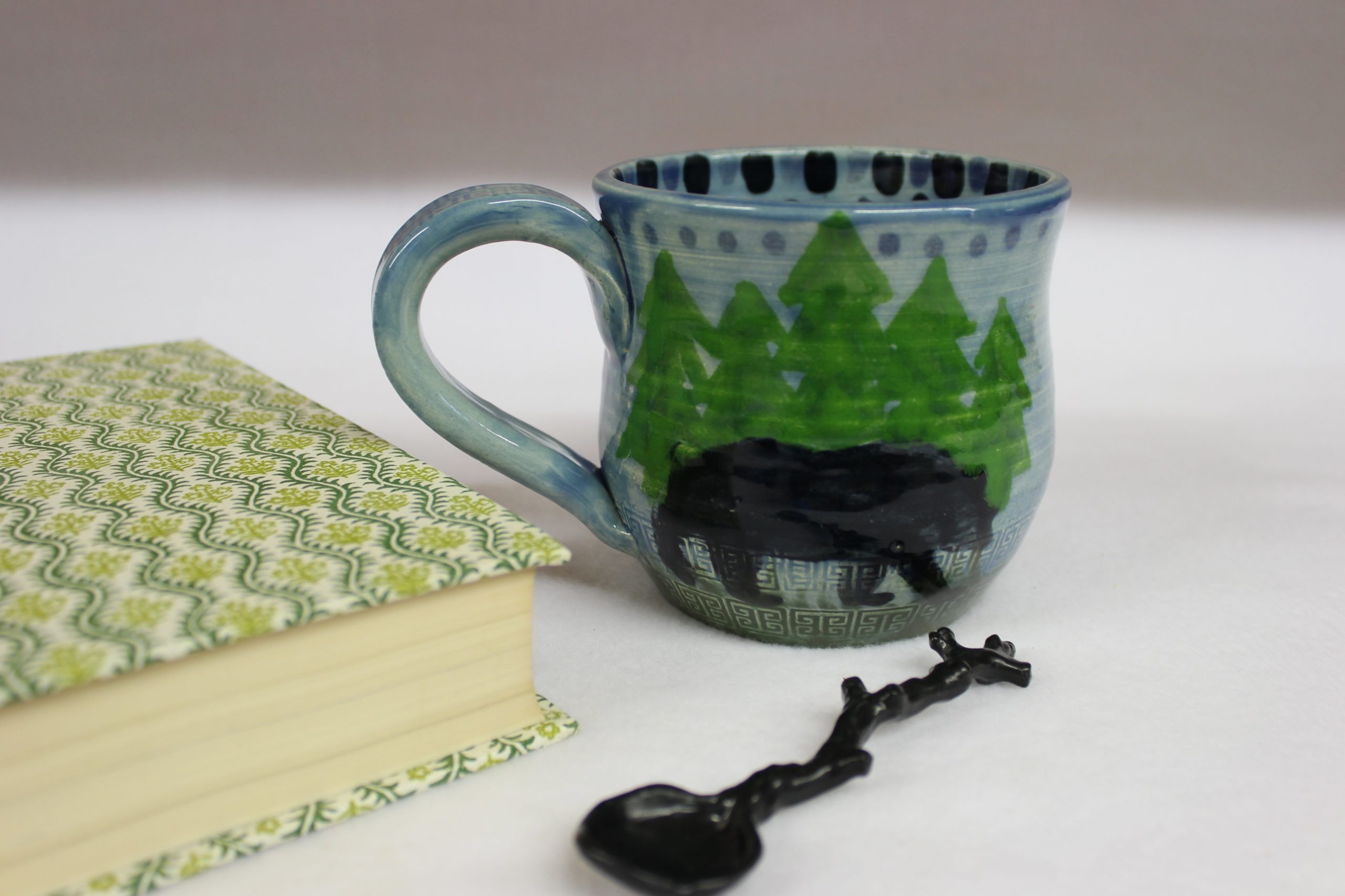 Handmade 14 oz Funky Ceramic Mug