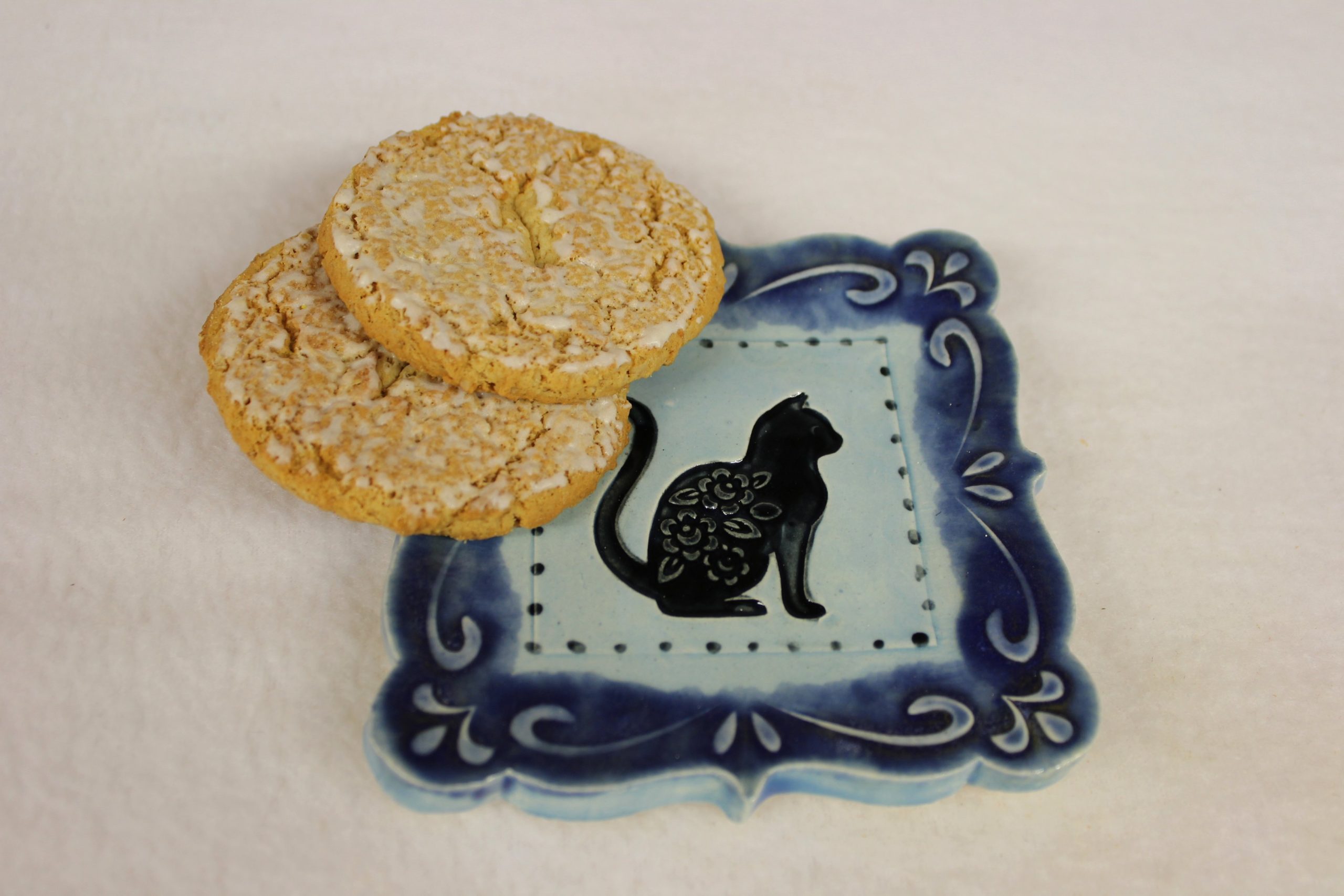 Fancy Cat Spoon Rest Jewelry Dish Soap Dish