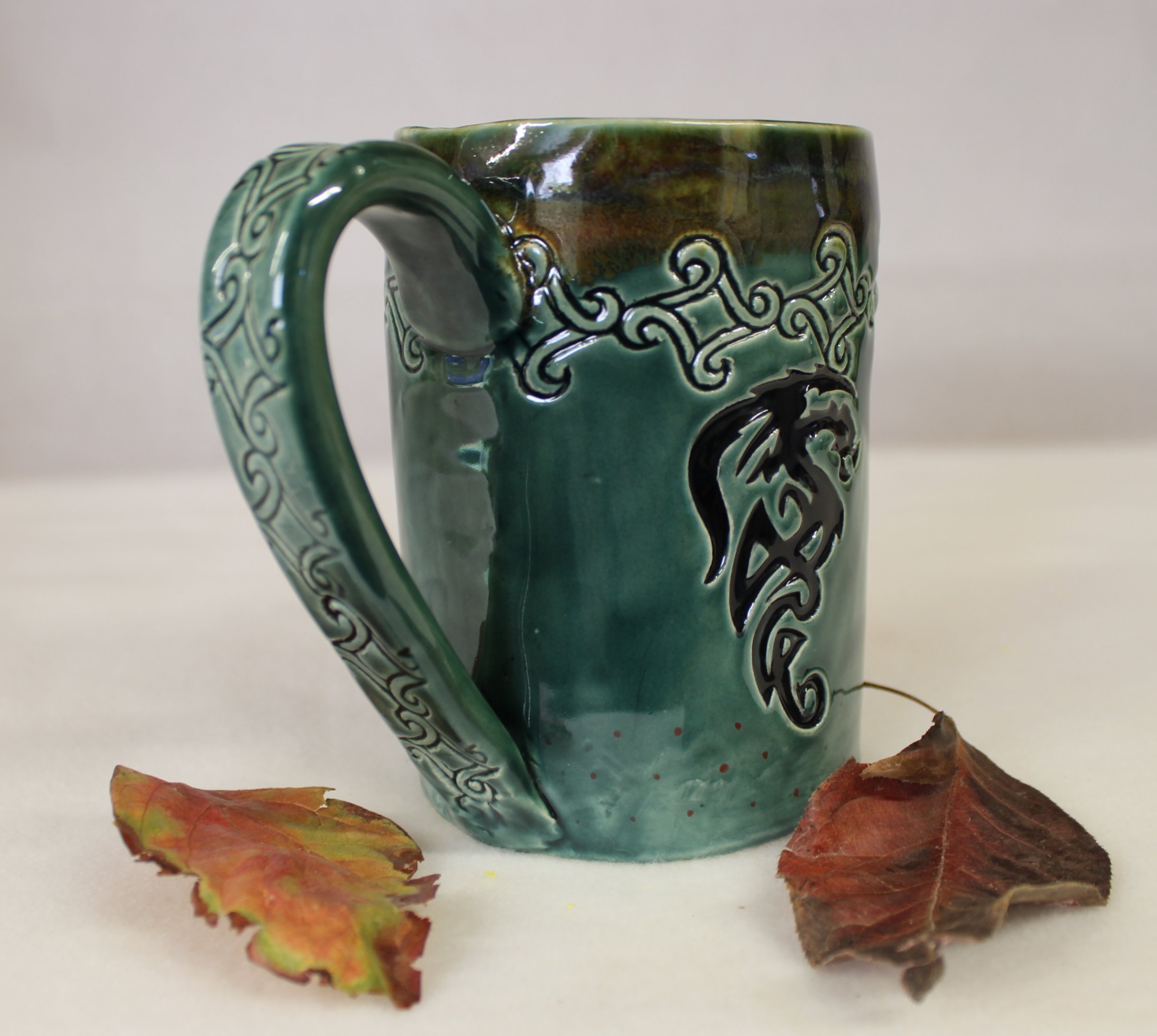 Dragon Glassware Coffee Mugs