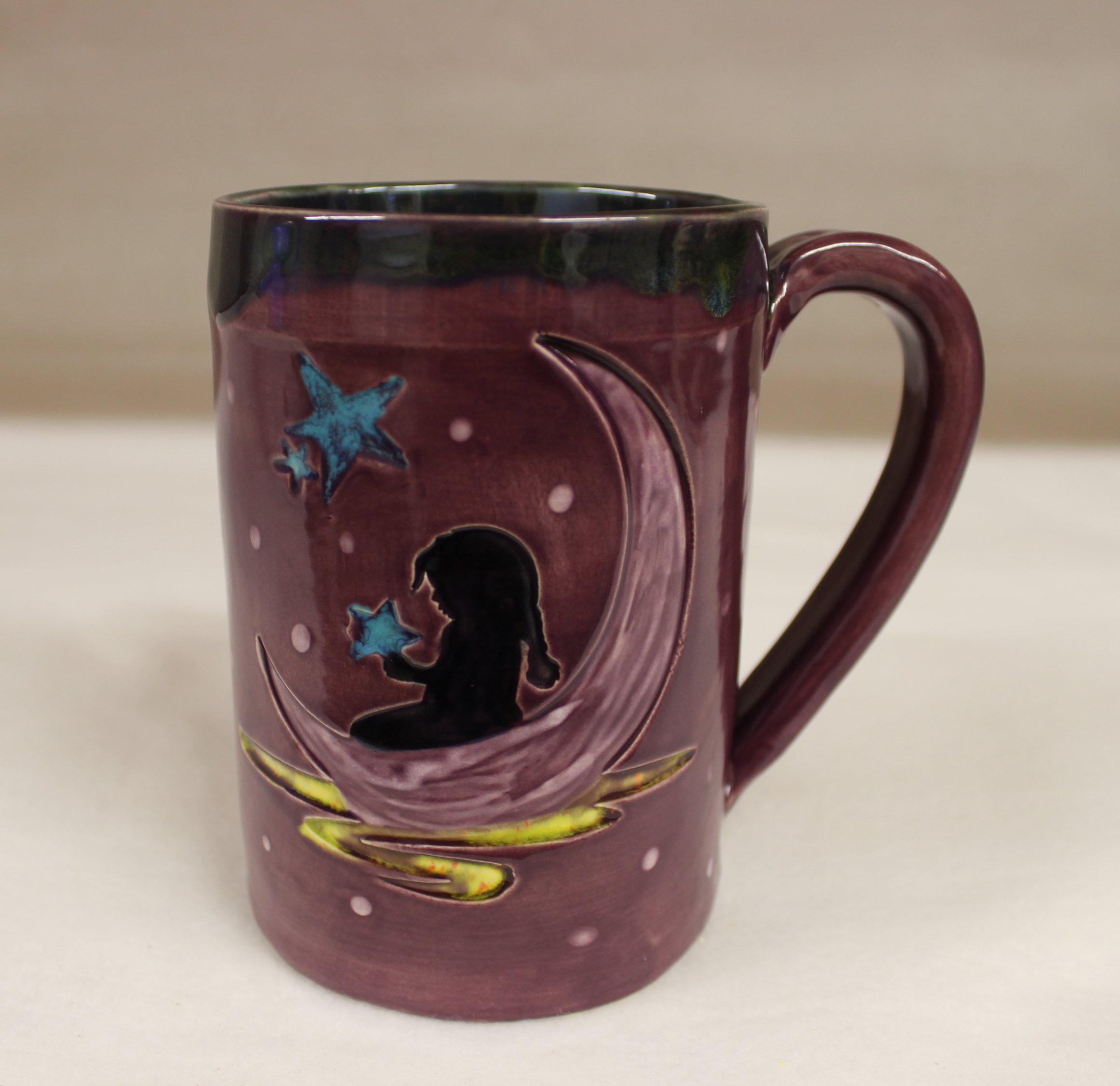 Magical Winged Fish Extra Large Coffee Mug