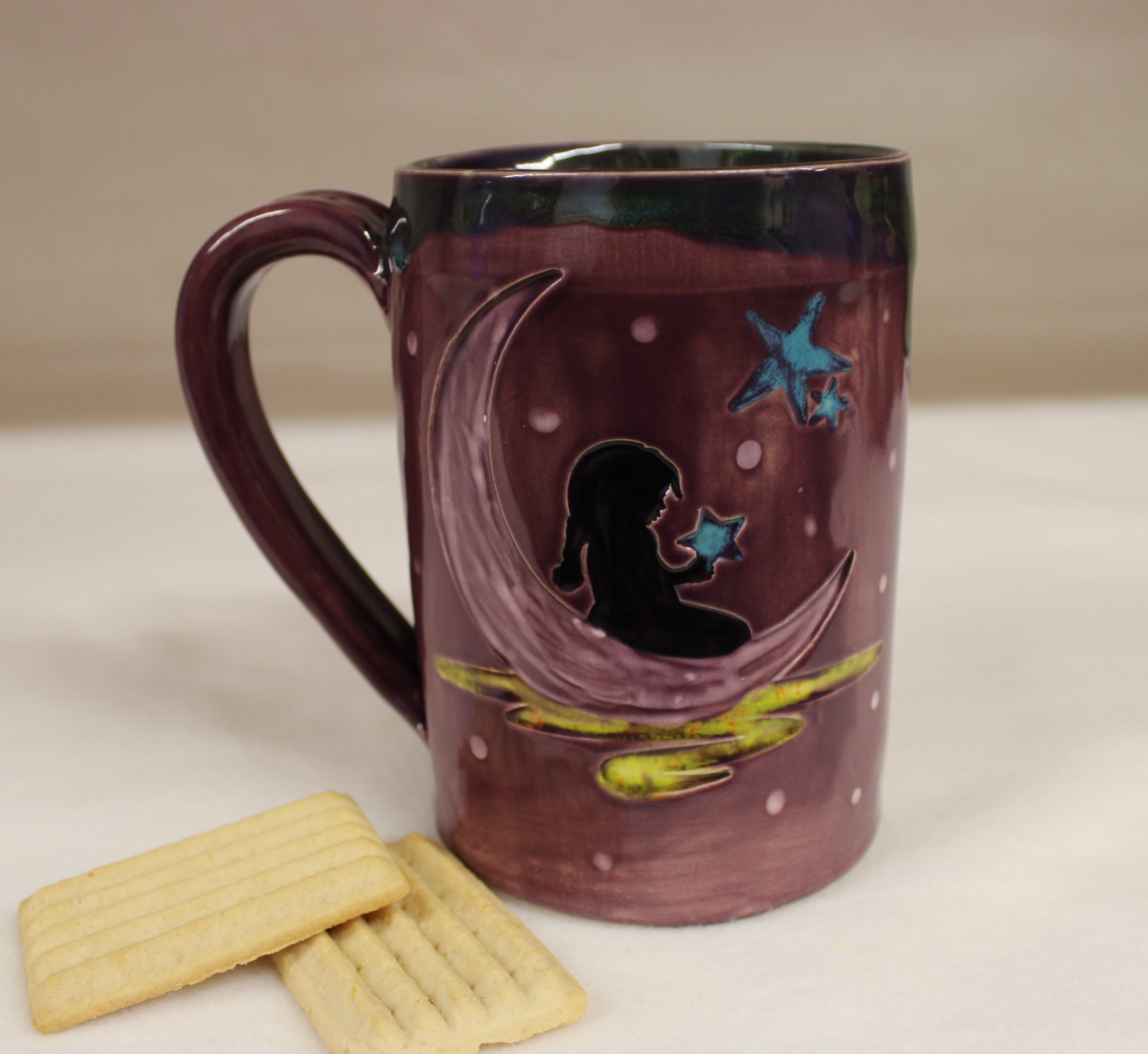 Magical Winged Fish Extra Large Coffee Mug