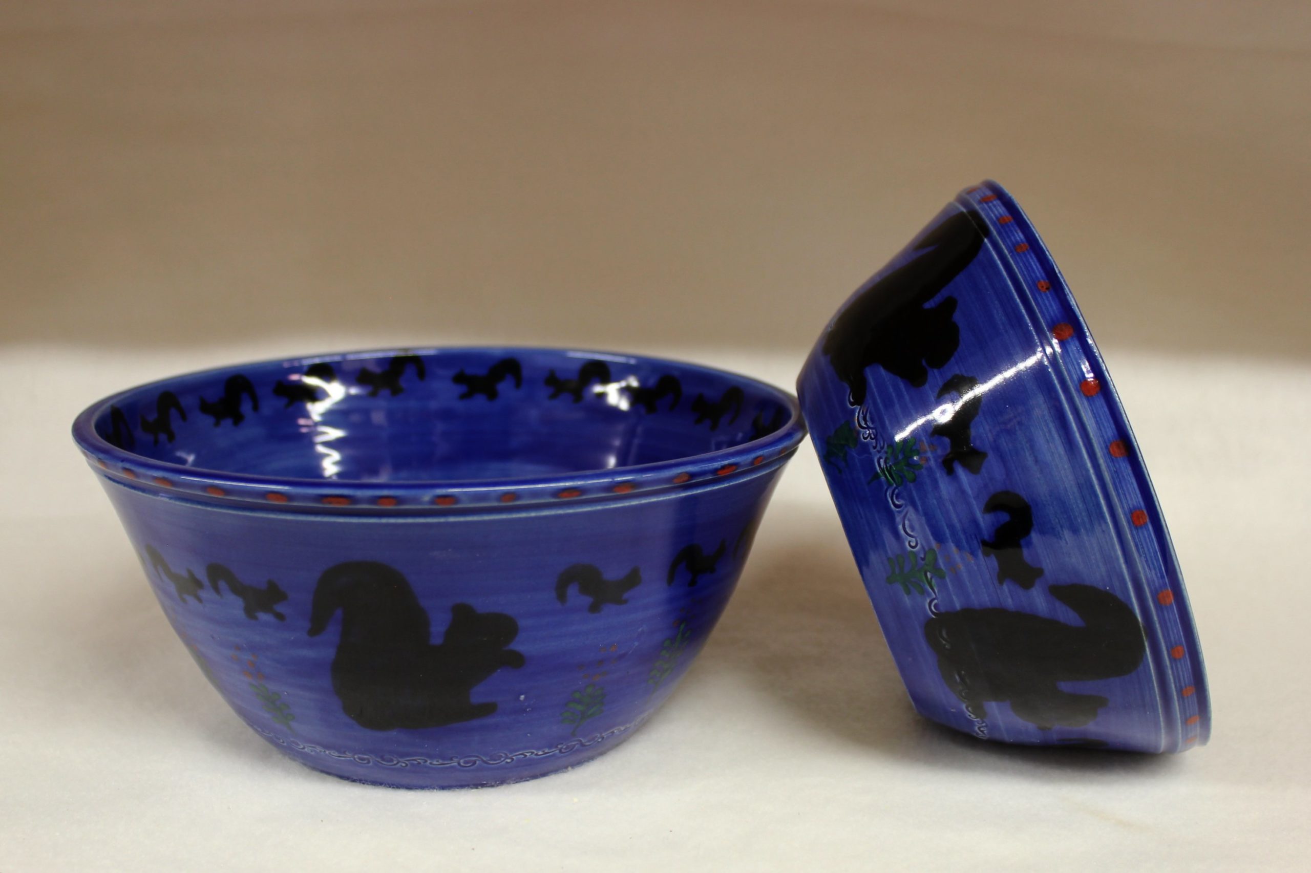 Blue mixing bowls -  in 2023  Nesting bowls, Glass mixing bowls,  Cobalt blue