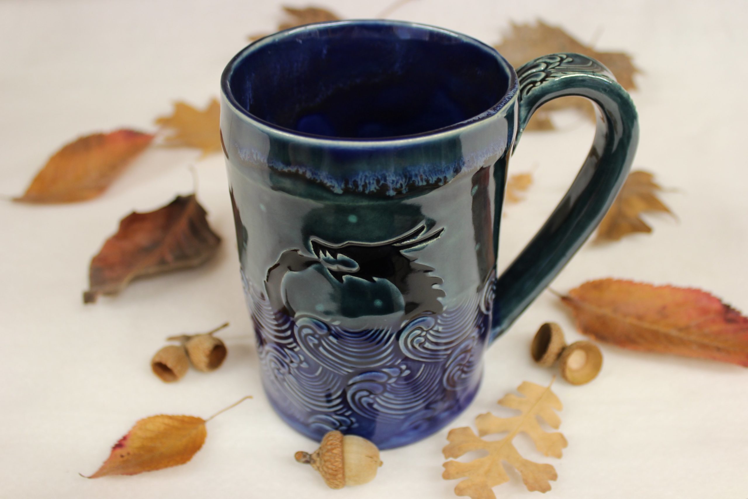 Ouroboros Sea Dragon Extra Large Coffee Mug