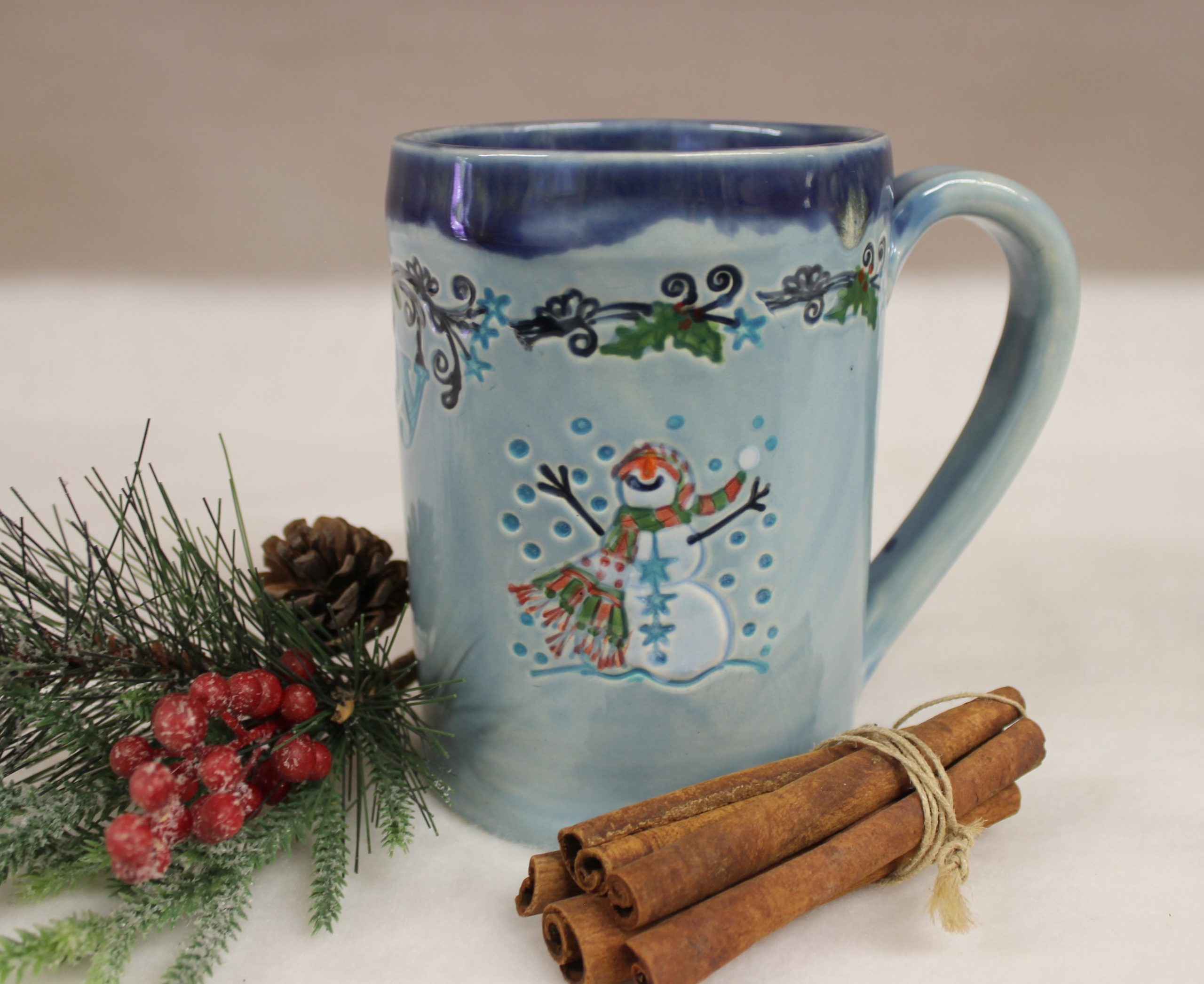 Winter Joy Coffee Mug by Loretta S - Pixels