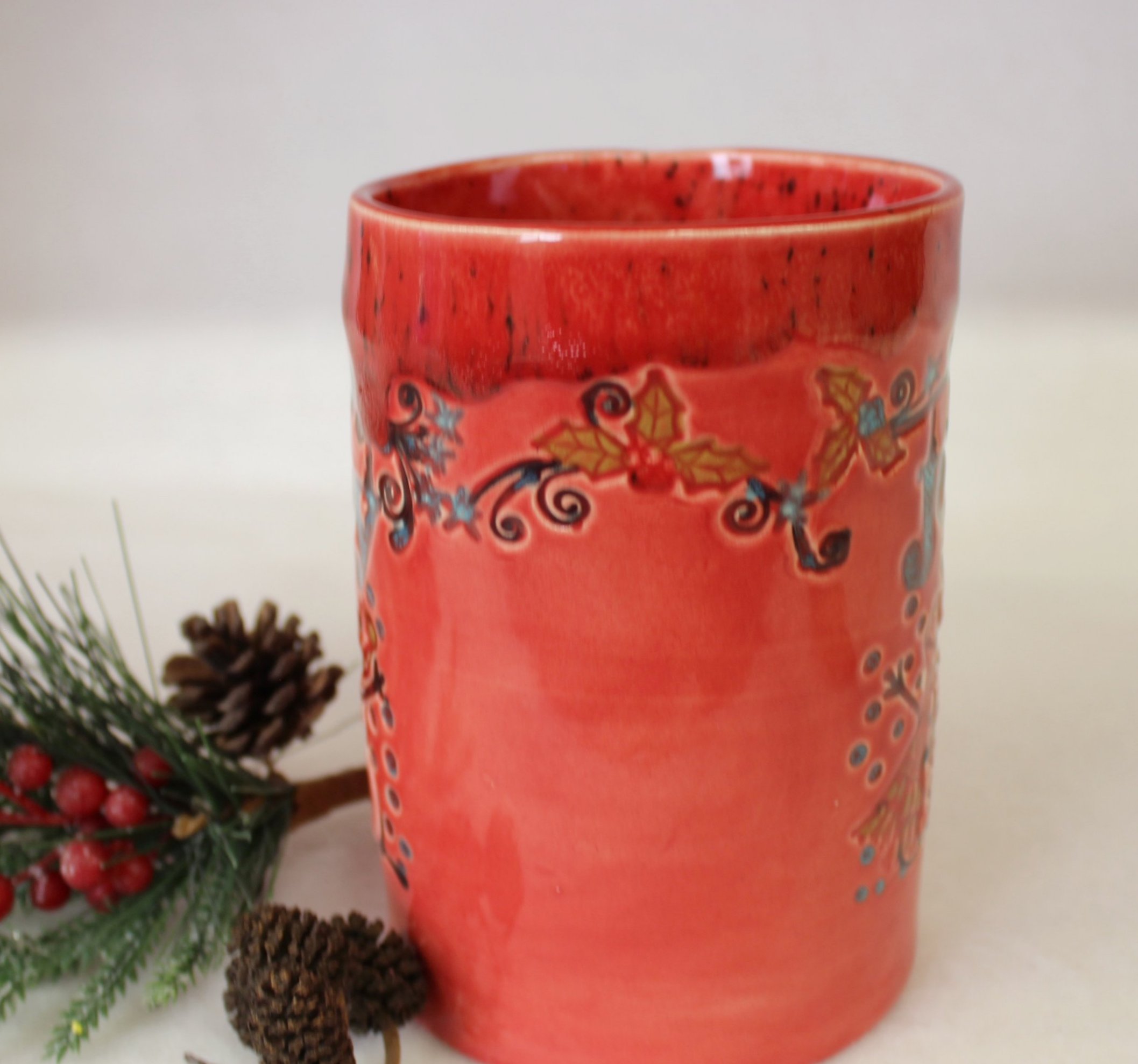 Winter Joy Coffee Mug by Loretta S - Pixels