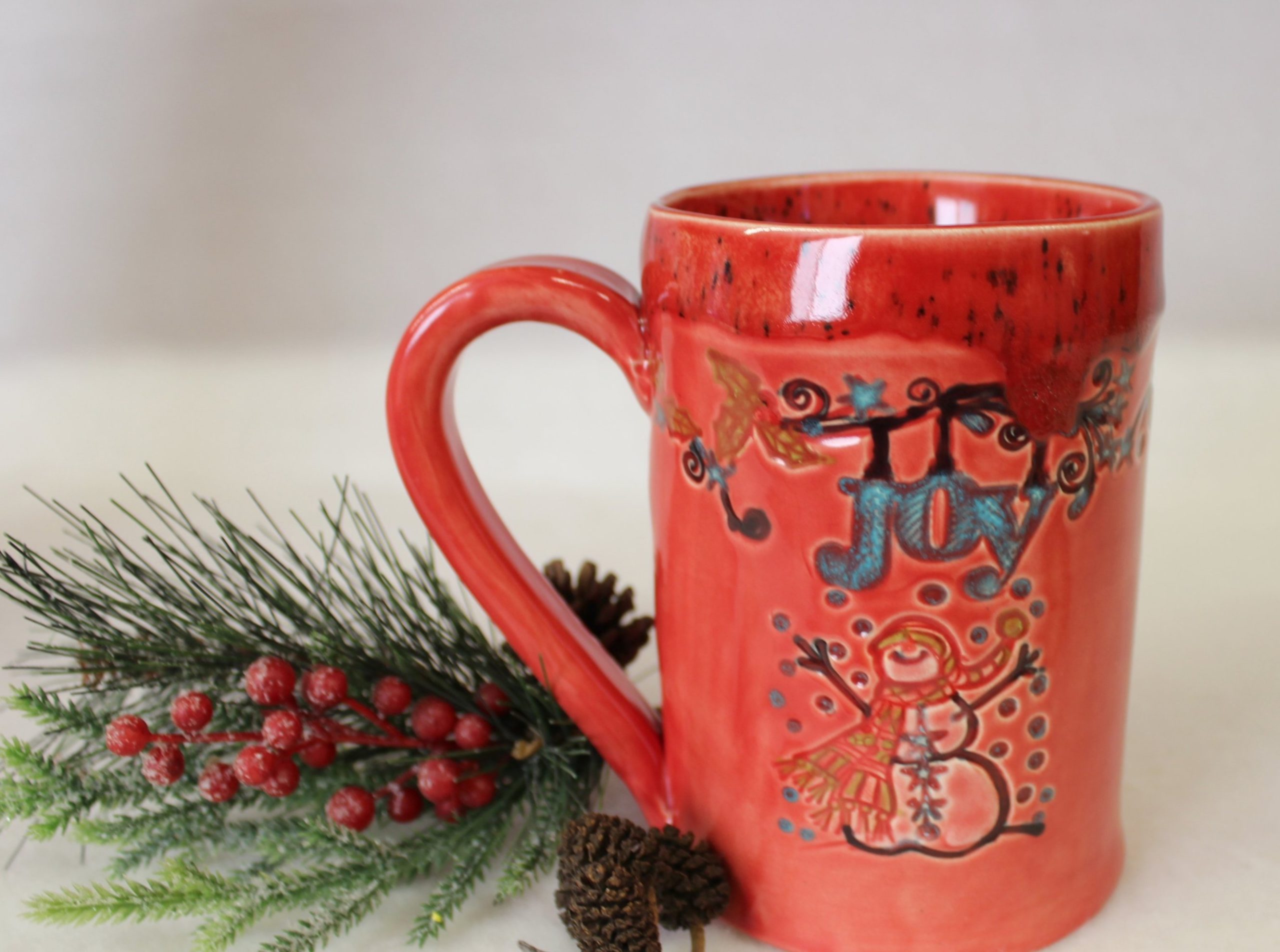 Winter Joy Coffee Mug by Loretta S - Pixels