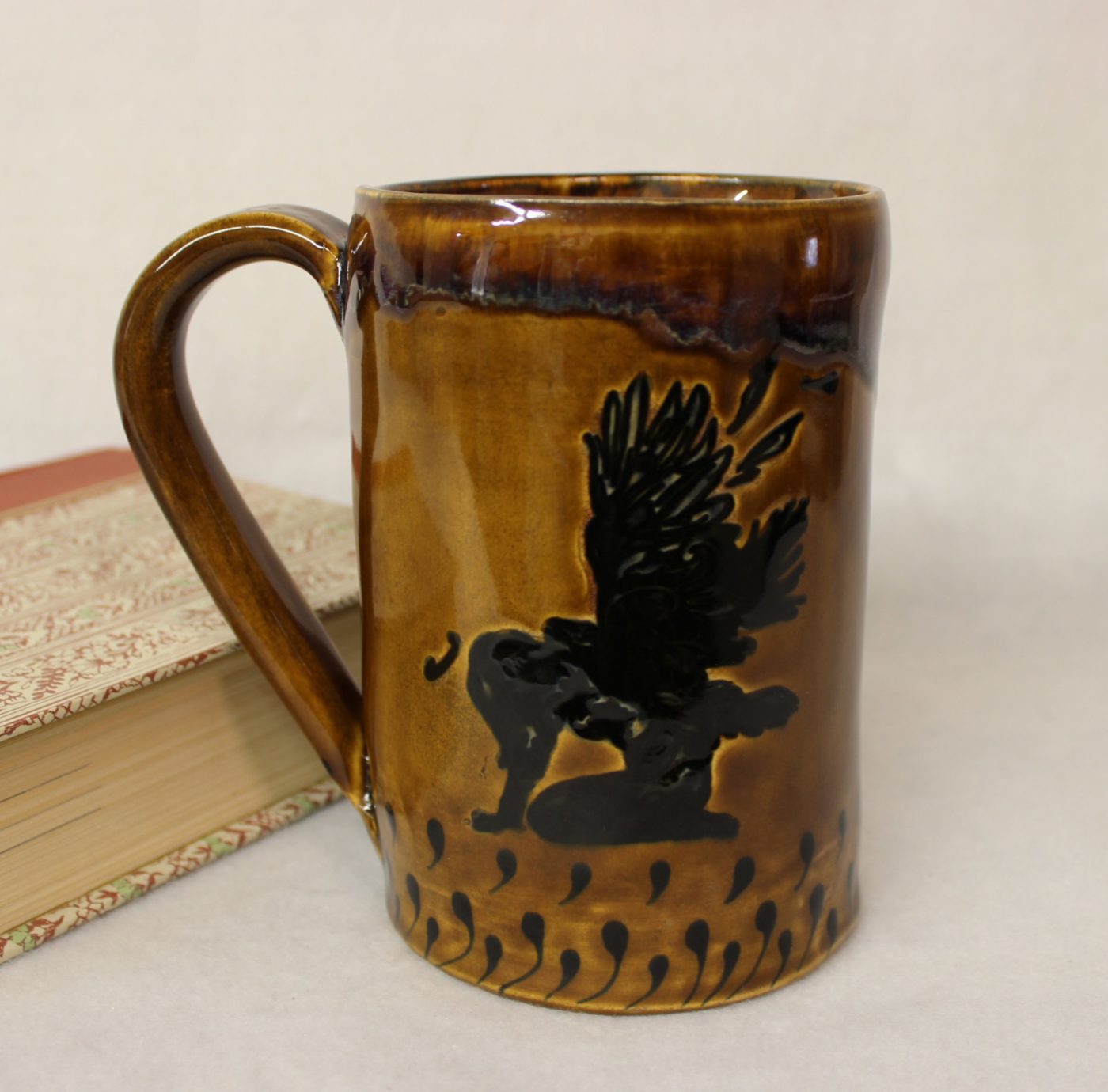 Fallen Angel Extra Large Ceramic Coffee Mug - Image 2